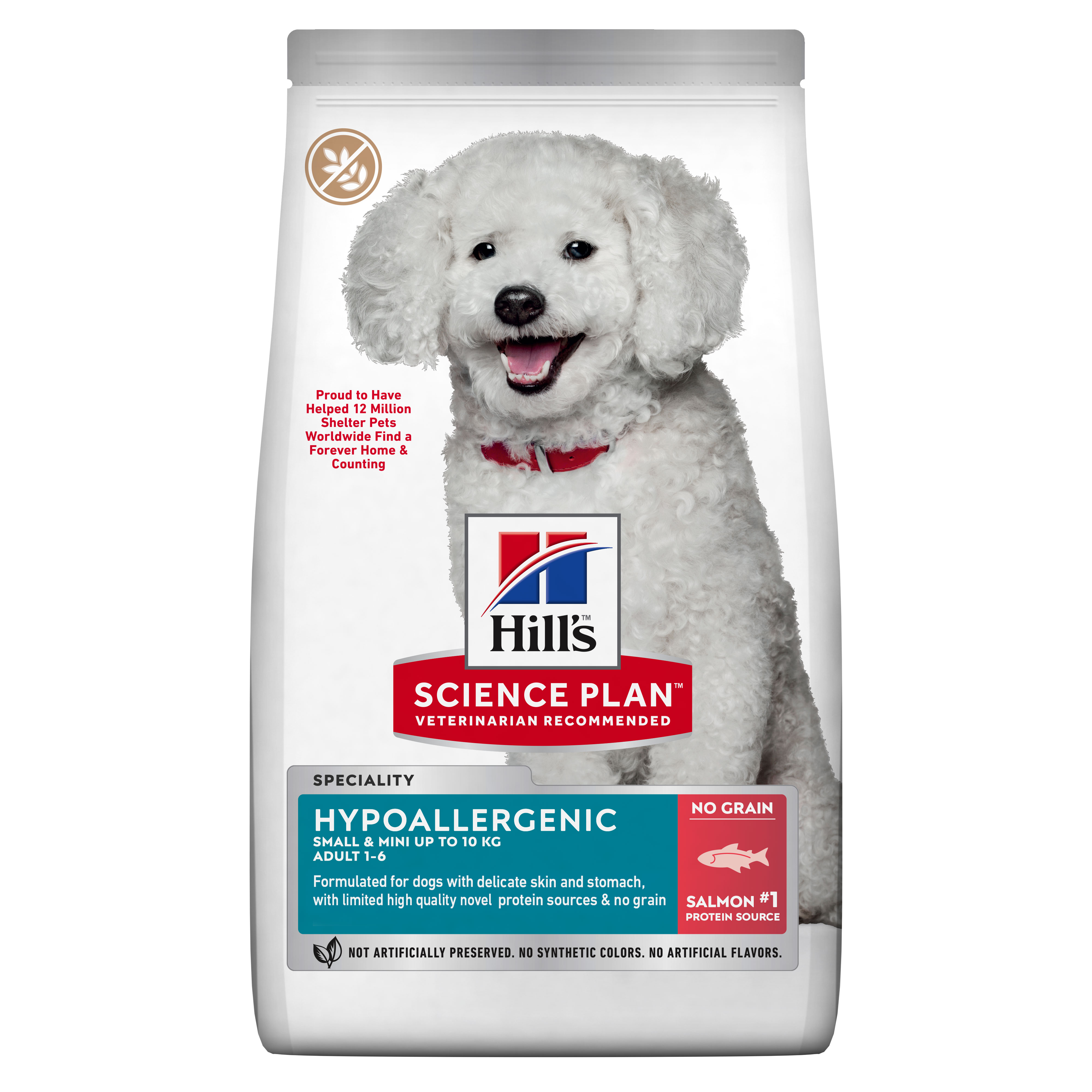 Hill's Science Plan HYPOALLERGENIC Small&Mini ADULT DOG FOOD with SALMON