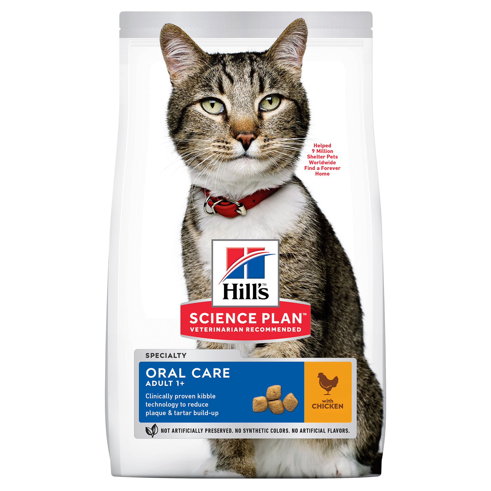 Hill's Science Plan Feline Adult Oral Care Chicken , 1.5kg