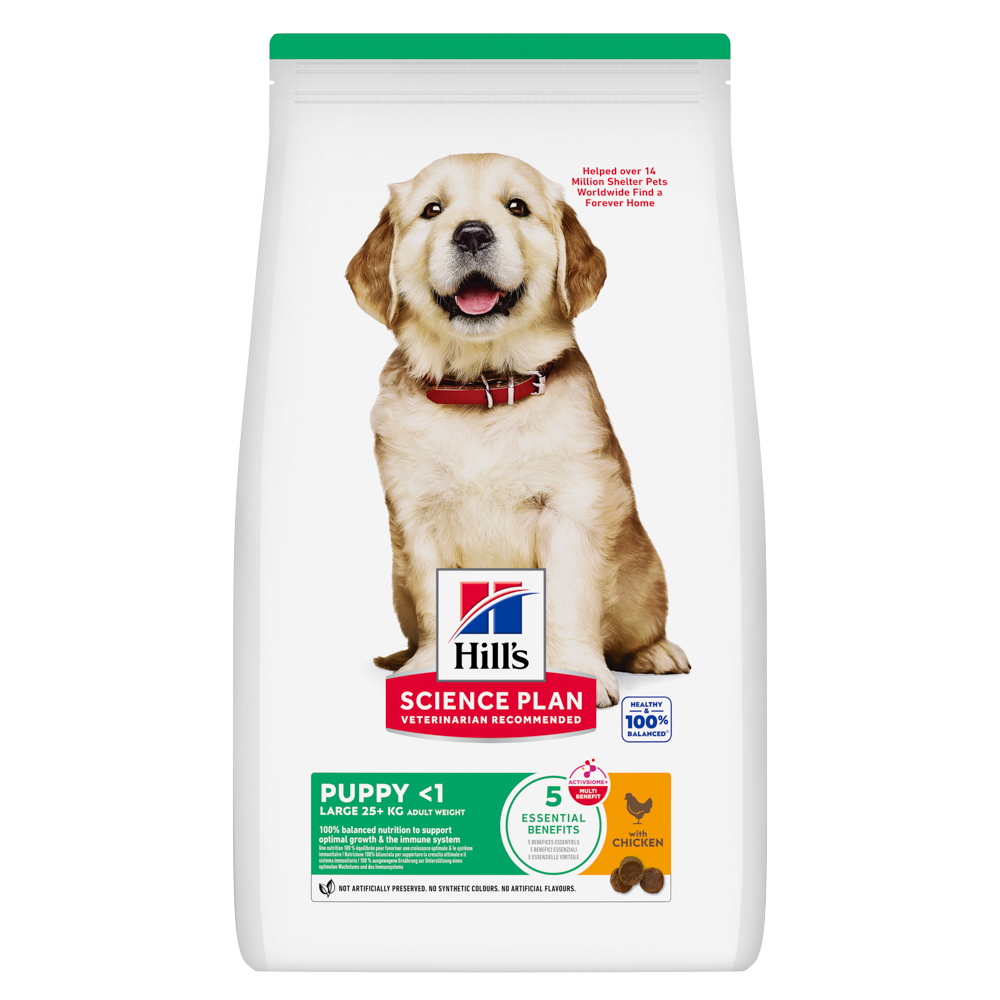 Hill's Science Plan Large Breed Puppy Food with Chicken, 14.5kg